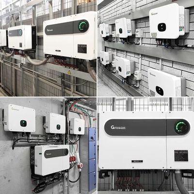 110kw 120kw 125kw On Grid Ηλιακός υβριδικός μετατροπέας Growatt MAX 125KTL3-X LV
