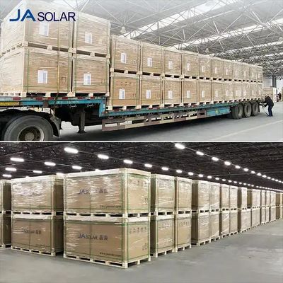 JA Solar JAM78D40 MB Μονό ηλιακό πάνελ μισής κυψέλης 600W-625W για εμπορικό ηλιακό σύστημα