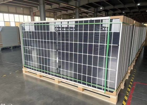 Topcon Bifacial Mono Solar Panel 500W 600W 700W με τετράγωνο ανωτισμένου αλουμινίου