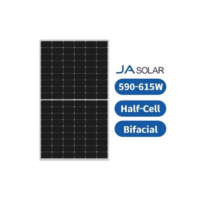 JA Ηλιακό πάνελ 600W 605W 610W 615W 590W 595W 600 Watt Ηλιακά πάνελ για αποθήκη της ΕΕ