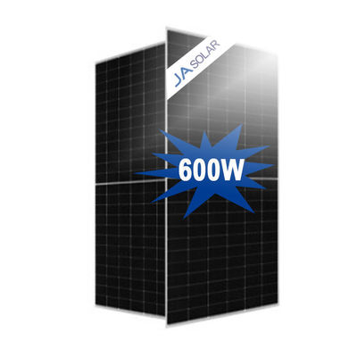 Βαθιά μπλε 575W-600W διπρόσωπος ηλιακός πίνακας Η απόλυτη επιλογή για ηγετική τεχνολογία JA