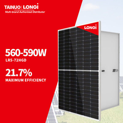 Ηλιακοί συλλέκτες 565w 570w 575w 580w 585w 590 Watt