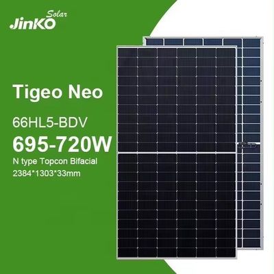 Πιστοποιητικό CE TUV 540W 550W 660W HJT Διοπτικό ηλιακό πάνελ από γυαλί