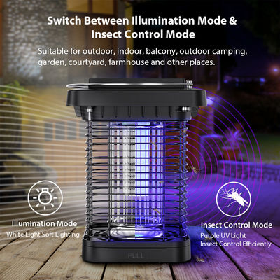 ABS Shell Solar Mosquito Bug Zapper Light Ηλιακό επαναφορτιζόμενο Bug Zapper