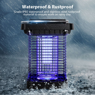 UV365 Ηλιακό φως LED Bug Light Διπλή χρήση Εξαιρετική εξοικονόμηση ενέργειας Νυχτερινό φως Bug Zapper