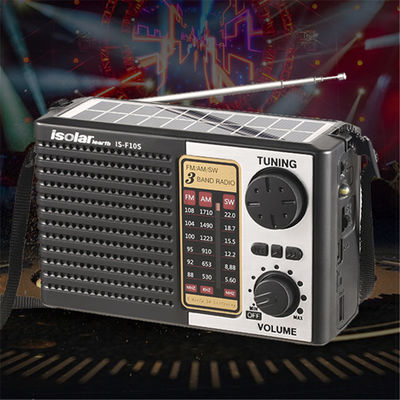 Σπίτι Fm Am Sw Ηλιακό Ραδιοφώνημα 2W Με Ηχείο Και Φως LED