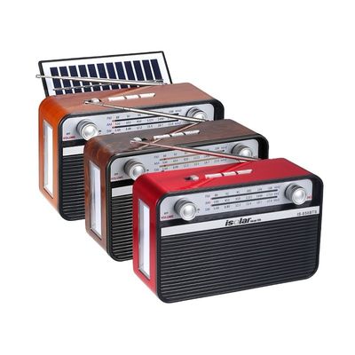 Mp3 Fm Am Sw 3 Band Ηλιακό Ραδιοφώνημα Ρετρό Ασύρματο Ηλιακό Ραδιοφώνημα Φωτοβολταϊκό