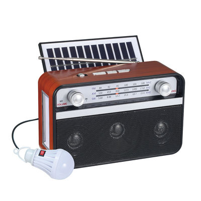 Mp3 Fm Am Sw 3 Band Ηλιακό Ραδιοφώνημα Ρετρό Ασύρματο Ηλιακό Ραδιοφώνημα Φωτοβολταϊκό