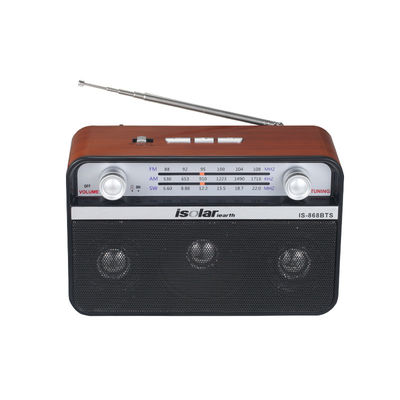 Mp3 Fm Am Sw 3 Band Ηλιακό Ραδιοφώνημα Ρετρό Ασύρματο Ηλιακό Ραδιοφώνημα Φωτοβολταϊκό