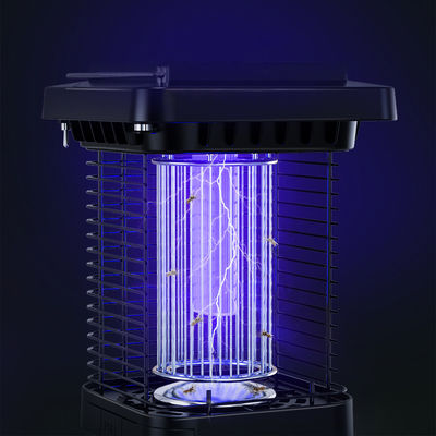 1300V USB επαναφορτιζόμενο Ηλιακό Bug Zapper Φανάρι Κοτοπουλάκι Zapper Lamp UV Ψυχρό Λευκό