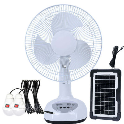 12 ιντσών ηλιακό ανεμιστήρα AC DC ηλιακό ανεμιστήρα με νυχτερινό φως για υπαίθριο κάμπινγκ πεζοπορία