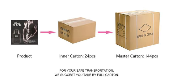 50ML Αριστερό Αρώμα Προσωπικό Σχέδιο Μπουκαλιού Μακροχρόνια Αρωματική Γούντι Σπρέι Αρώμα Eau De Parfum Αρώμα